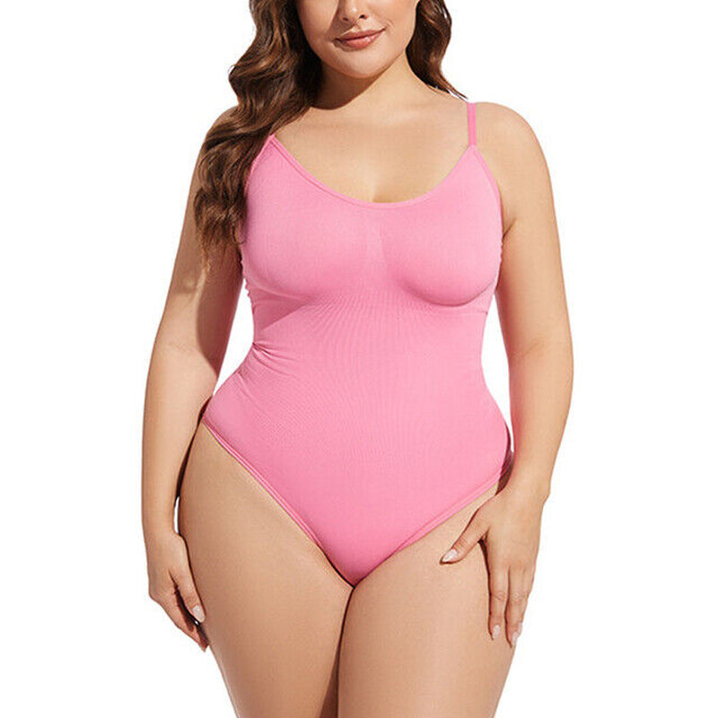 Women Sculpting Bodysuit Tummy Control Seamless Thong Shapewear Full Body Shaper